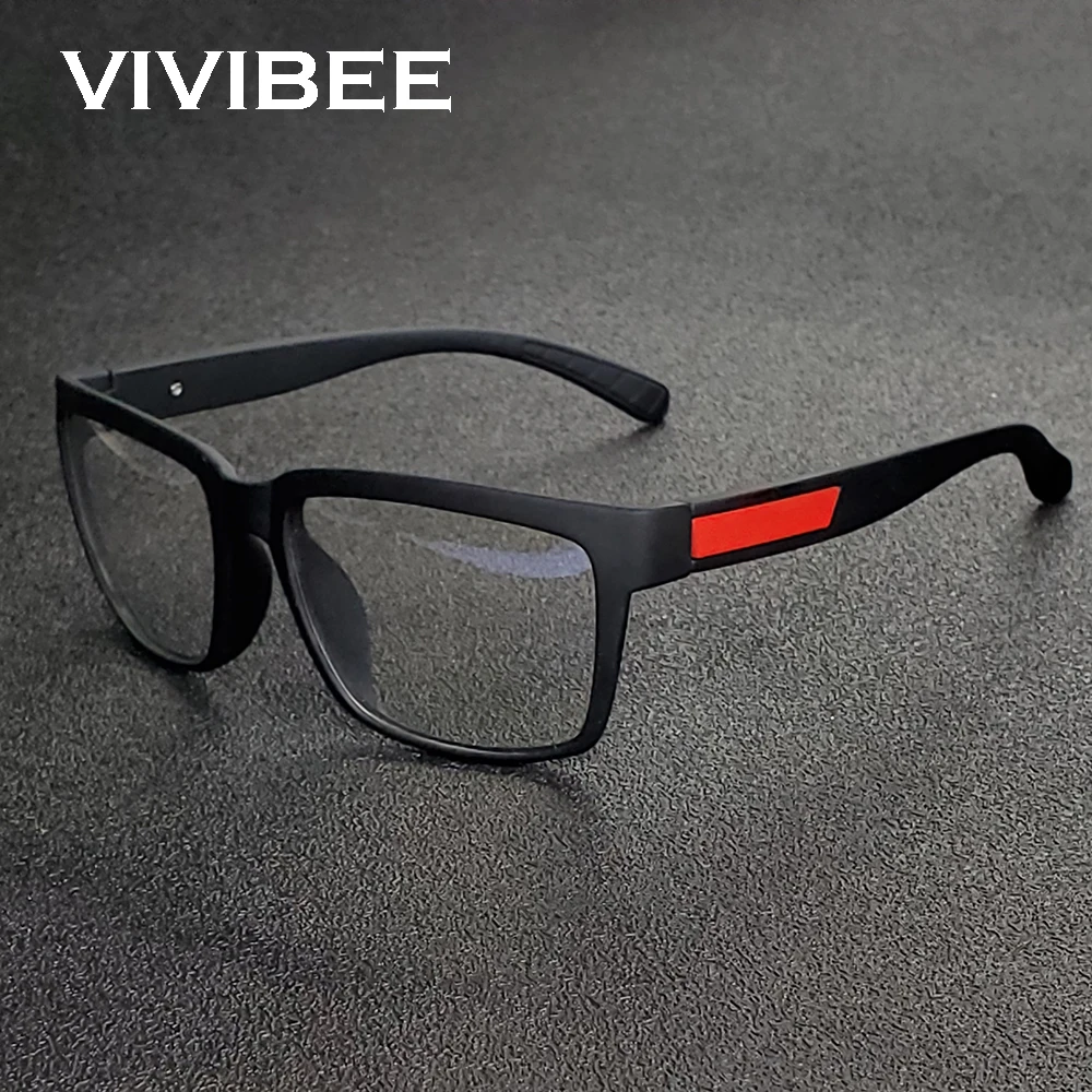 Retro Matte TR90 Anti Blue Light Glasses UV400 Men Office Computer Blocking Women Square Optical Eyeglasses Frame