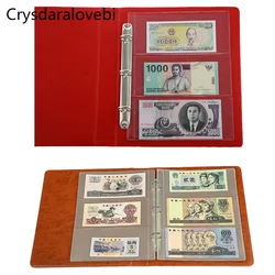 5pcs 2/3/4/20/30/42 Pockets Money Banknote Paper Money Album Page Collecting Holder Sleeves Loose Leaf Sheet Album Protection