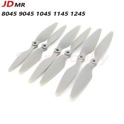 2Pair JD MR Propeller 8045 9045 1045 1145 1245 with paddle ring Props Four Multi Axis RC Airplane CW/CCW Propellers