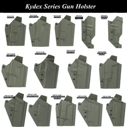 Kydex Holster-G17/19/19x/45 Beretta M9/1911/P226/.45 Handgun Holster Right Hand Hunting Pistol Case Light Beaing Gun Bag