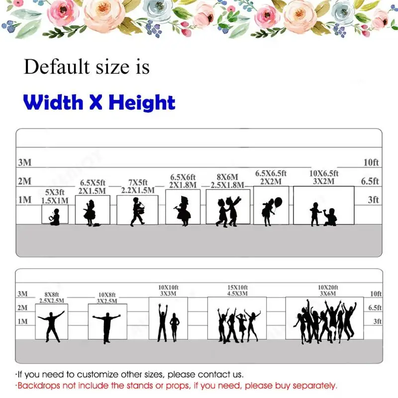 Персонализированный фон для фотографирования детей с изображением героев мультфильмов