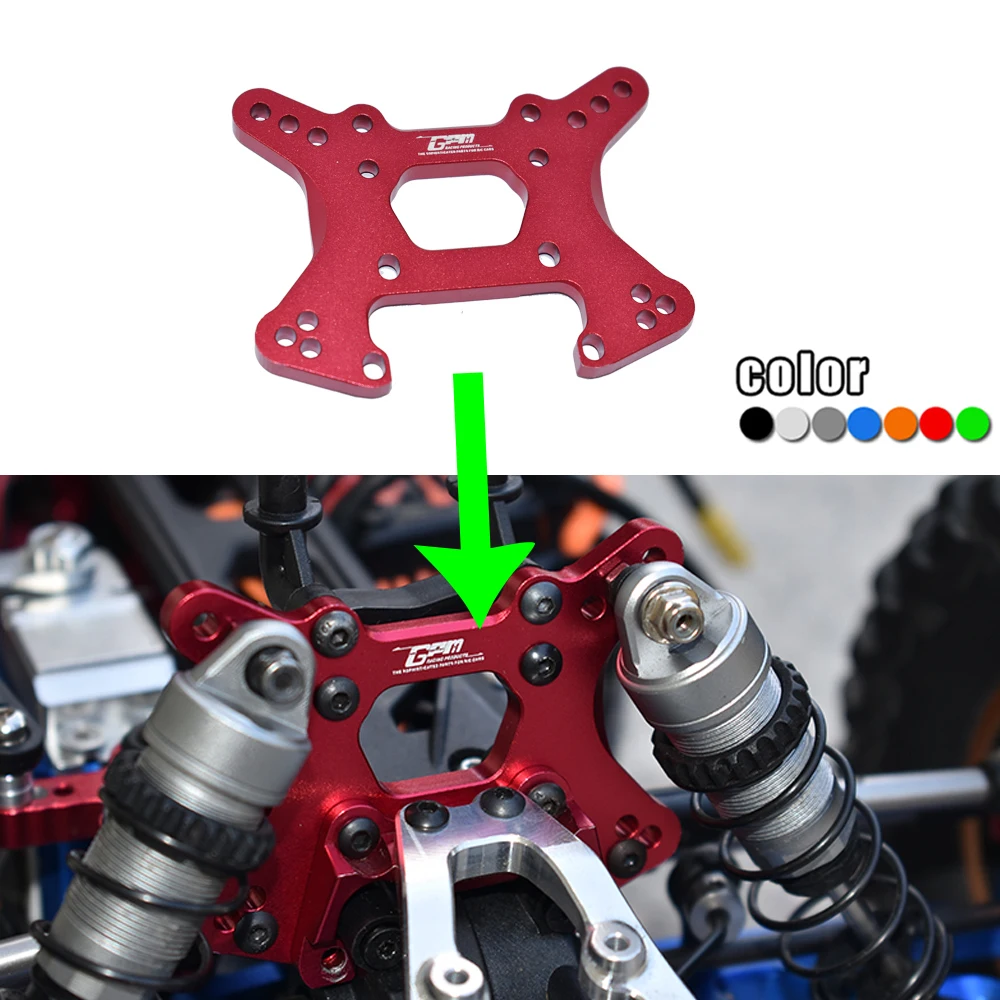 

GPM Metal alloy front shock absorber fixing bracket mount #LOS234035 for LOSI 1/10 LASERNUT TENACITY ULTRA 4 ROCK TACER-LOS03028