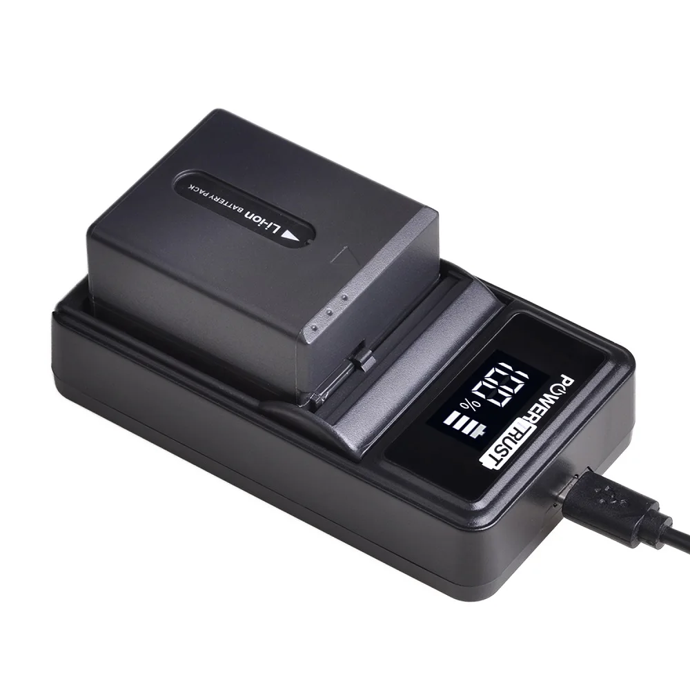 حزمة بطارية قابلة للشحن لسوني NP-FF71 ، NP-FF70 ، NP-FF71S ، استبدال سلسلة F إنفوليثيوم