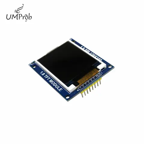 ミニLCDマトリックス3.3インチ,1.8 V/5V,シリアルspi,PCBアダプター付き,ic 128x160,arduino用ドットマトリックス