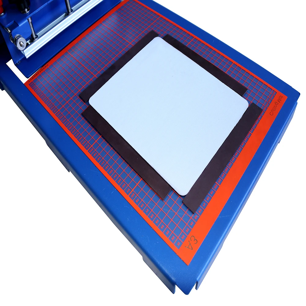 Máquina de impresión de pantalla de precisión micro ajustable, mesa de impresión a mano, estación de impresión de pantalla, impresora de ajuste general