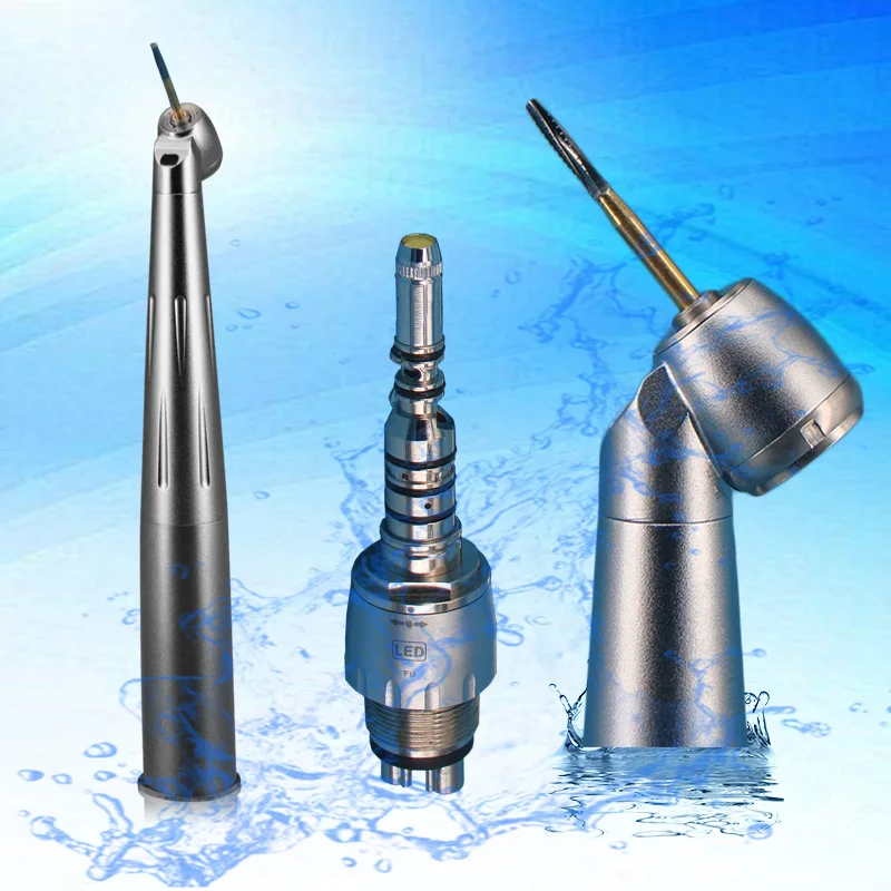 Dental fiber optic handpiece kavo operation with turbo LED luminous handpiece with quick connect connector 4 holes/6 holes