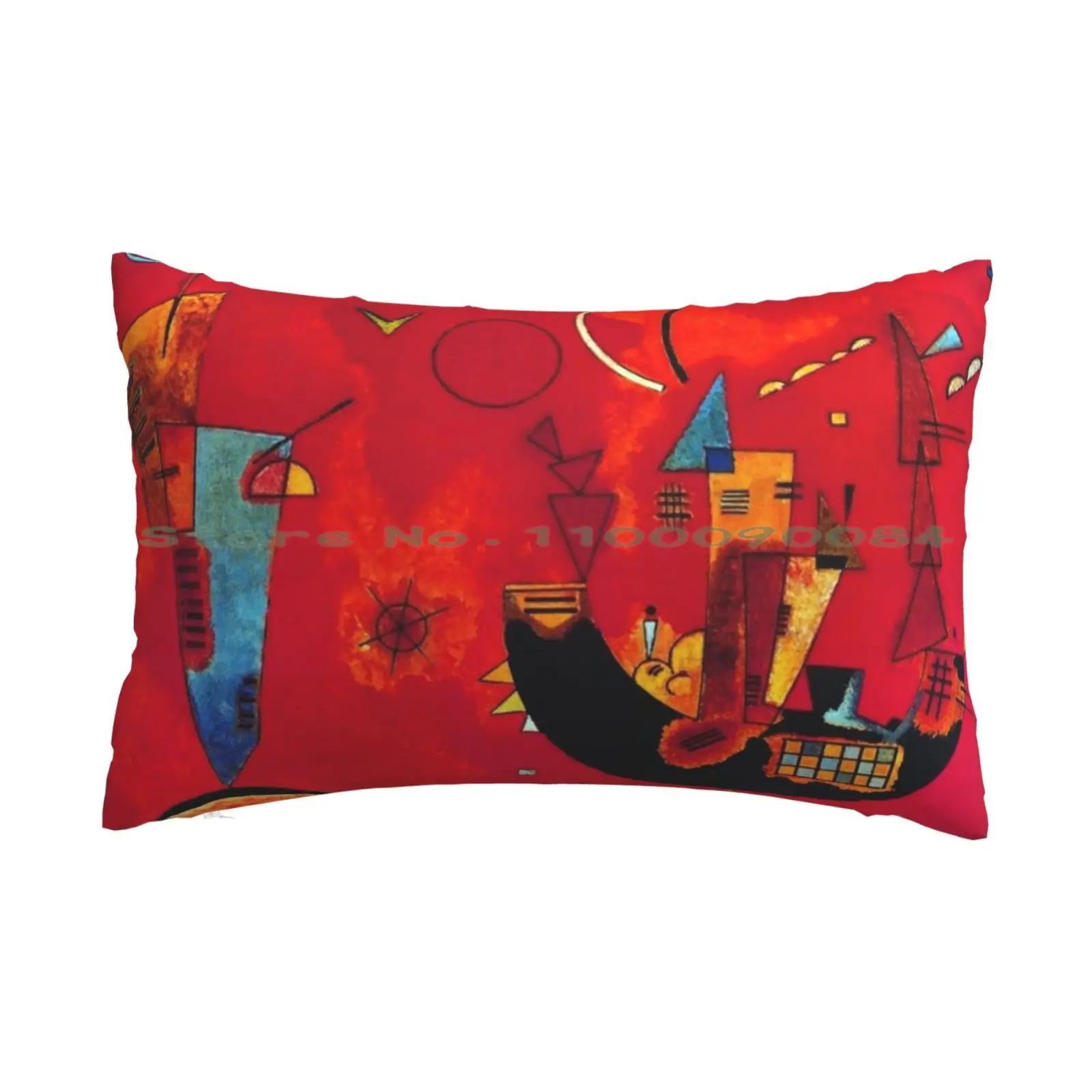 Mit Und Gegen , 1929 By Wassily Kandinsky Pillow Case 20x30 50*75 Sofa Bedroom William Morris London William Morris William