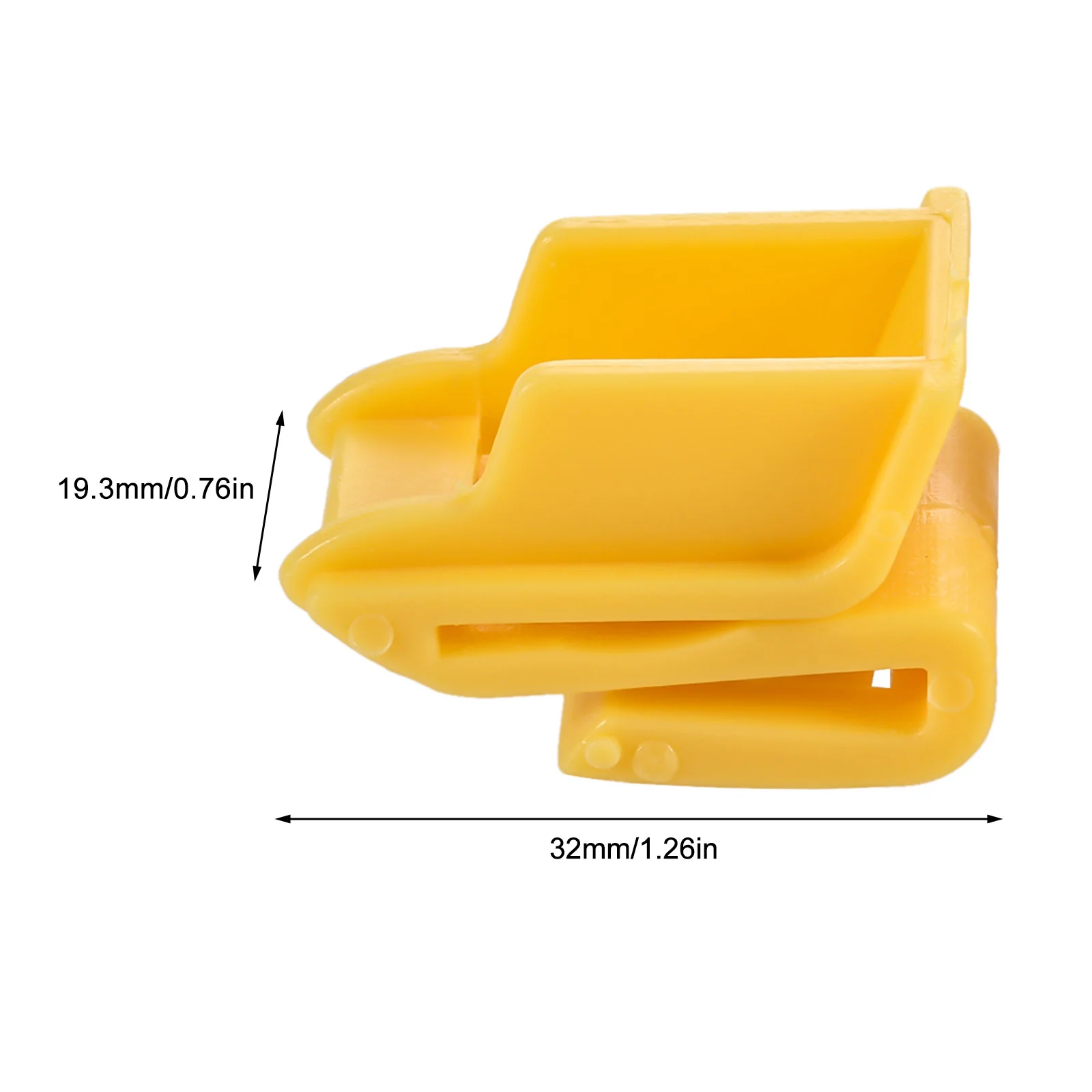 Yetaha 5Pcs Car Bumper Leaf Board Fender Connection Fixed Clip Clasp For Nissan Qashqai Teana X-Trail Cedric Plastic Fasteners view 2