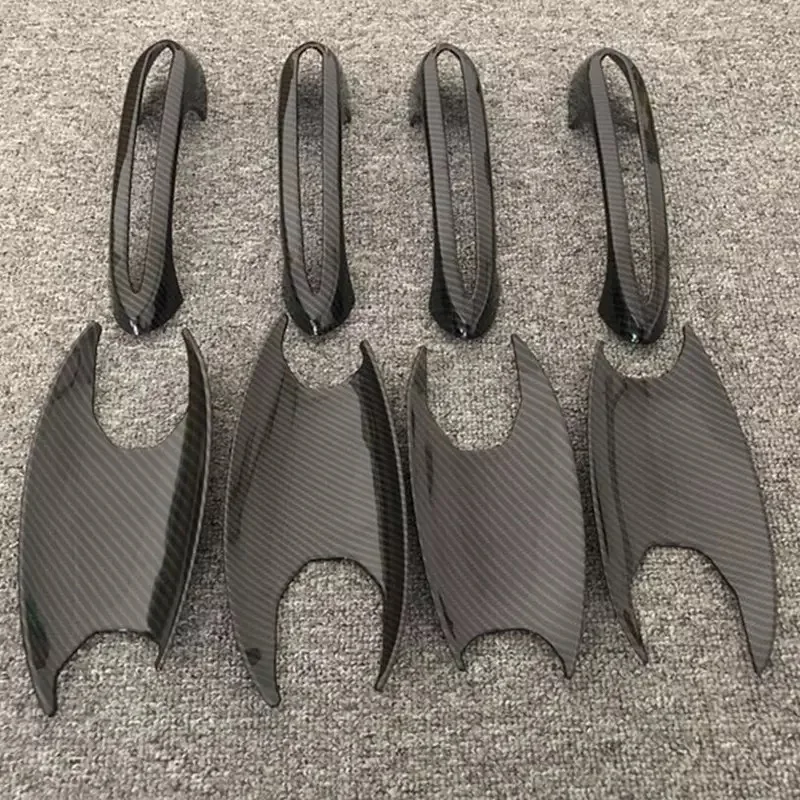 

Наклейка на крышку дверной ручки, автомобильная наклейка из углеродного волокна, ищите для BMW, новинка 5 серии 530i 525 G30 g38, автомобильные аксессуары LHD