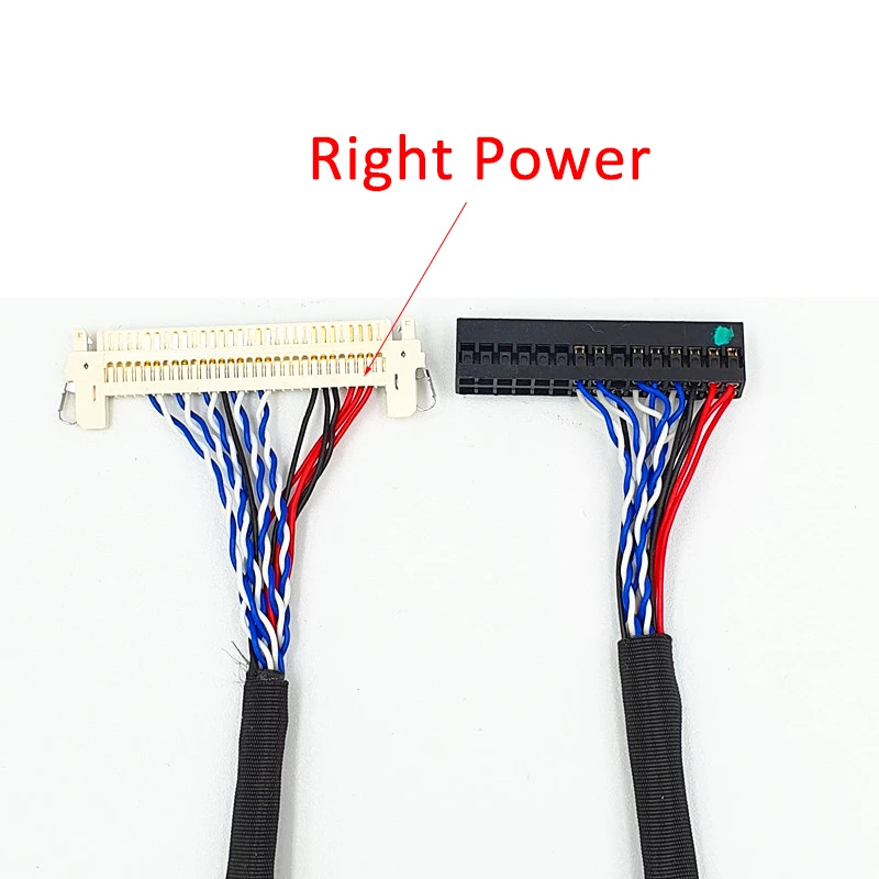 Linea universale 8 del cavo di LVDS di 8-bit 30pin 400MM singola 8 per i modelli a 26-47 pollici del pannello 2 del grande schermo per il LG per