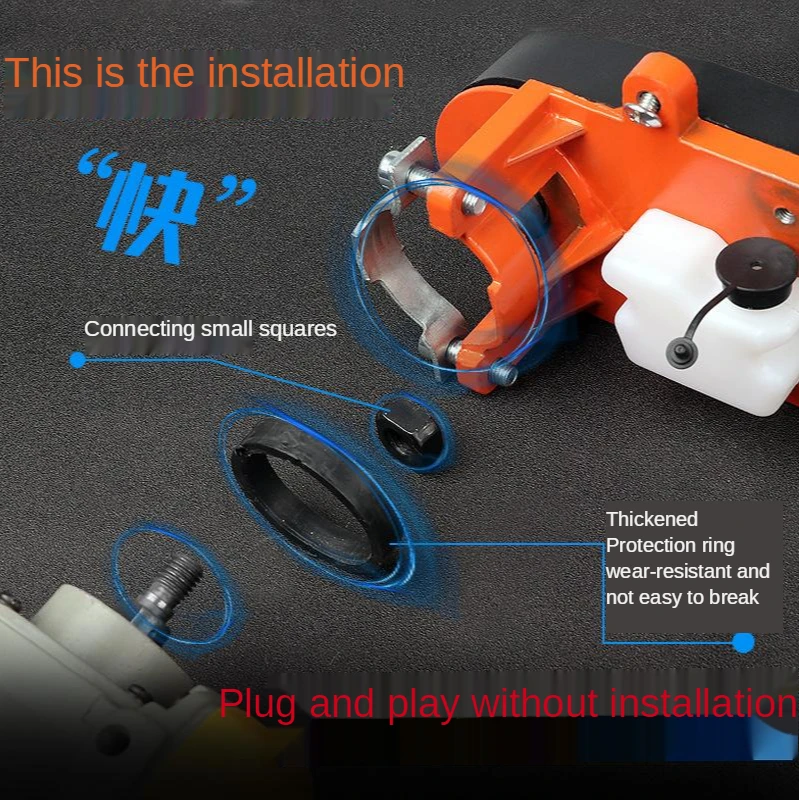 Household Hand-Held No-Installation Woodworking Chain Saw 12/16 "converted Chain Saw Logging Saw