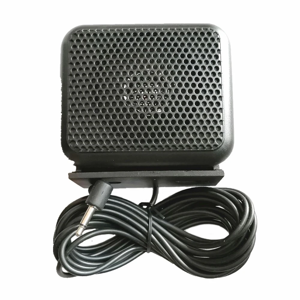 3.5mm Jack External Speaker Loudspeaker Horn For Yaesu FT-1802M FT-1807 FT-7800R FT7900R FT-8800R FT-857D FT-897D Radio