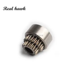 1pcs RC Cars 02023 Clutch Bell Double Gears for 1/10 HSP 94122/94166 Nitro Powered On-road RC Drift Car RC Car Parts