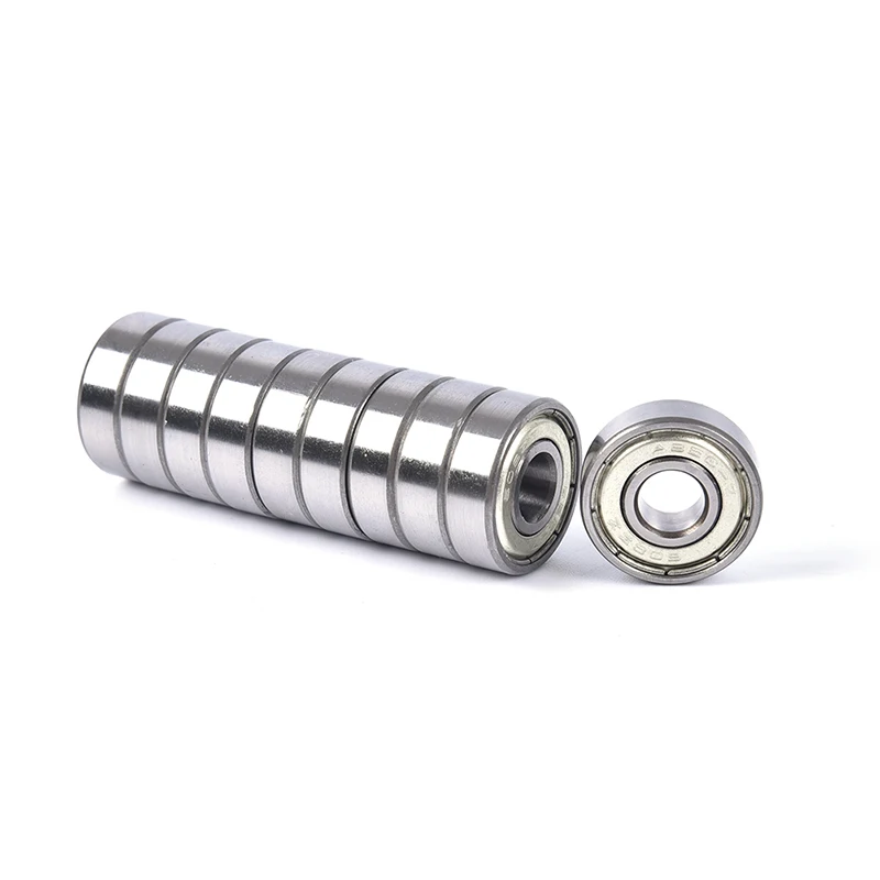 

Stainless Steel Skate Skateboard Wheels, Silver Bearings, Roller Scooter Ball Bearings, ABEC 7, 608ZZ