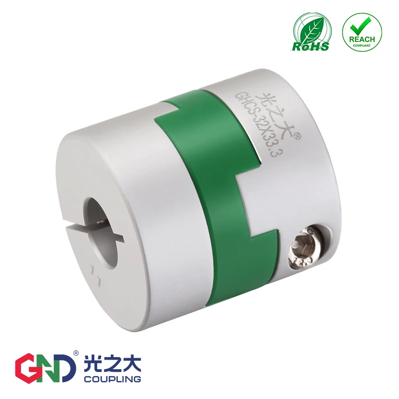 Shaft Coupling GHCS For Servo Motor Aluminum Oldham Shorter Type Clamp 6.35 Shaft Coupler