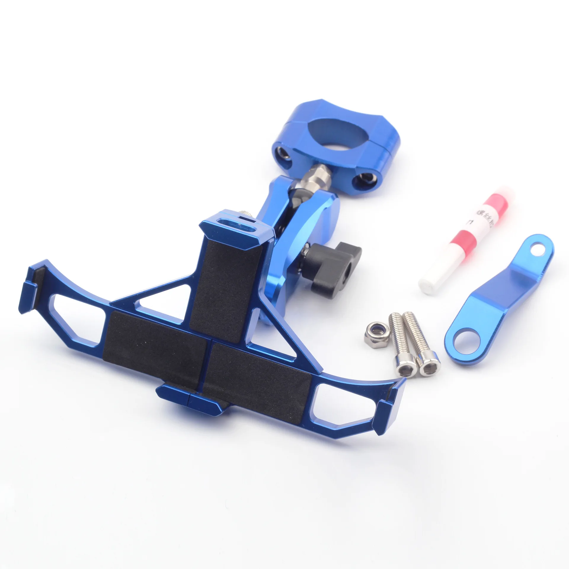 

CNC Motorcycle Mobile Phone Holder GPS Support 360 Degree Rotatable Handlebar Moto Bike Bicycle Mount Stand For Mobile Cell Phon