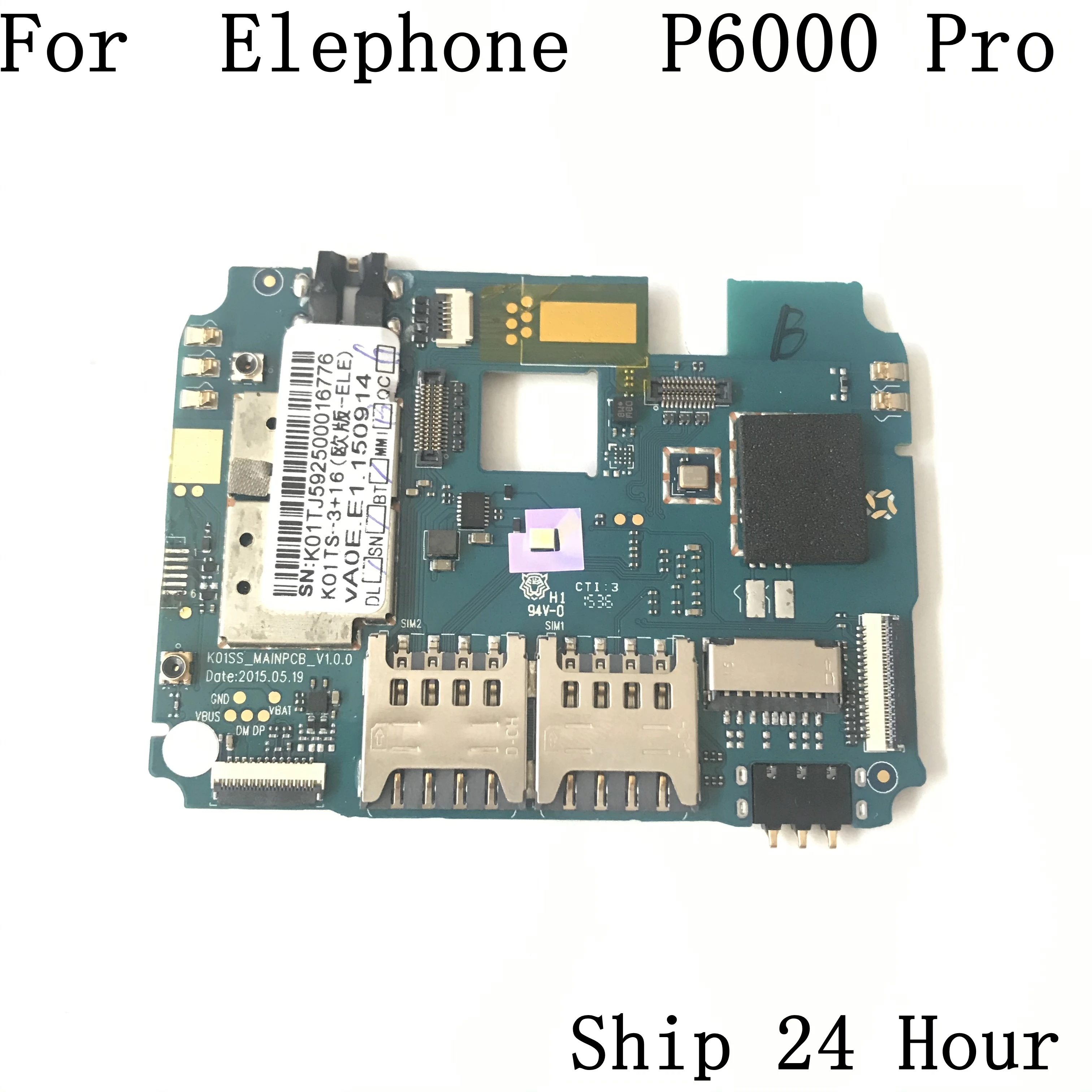 

Elephone P6000 Pro Mainboard 3G RAM+16G ROM Motherboard For Elephone P6000 Pro Repair Fixing Part Replacement