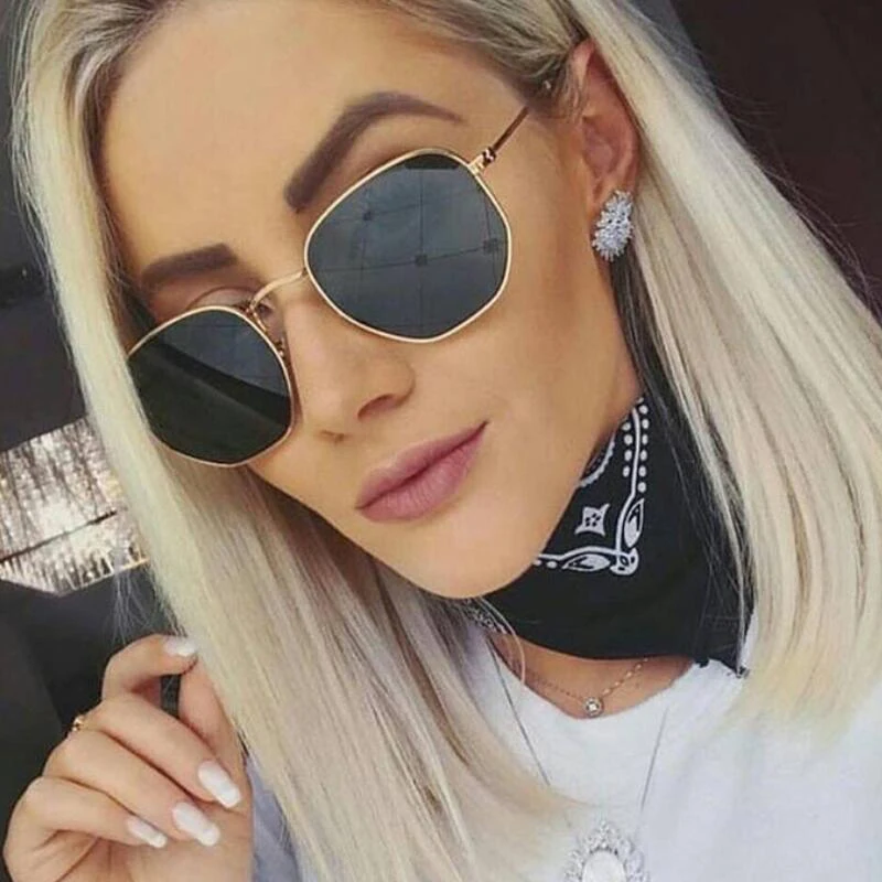 

2021 Luxury vintage Mirror Brand Designer Sunglasses Women/Men Classic Round Outdoor Sun Glasses UV400 Oculos De Sol Gafas