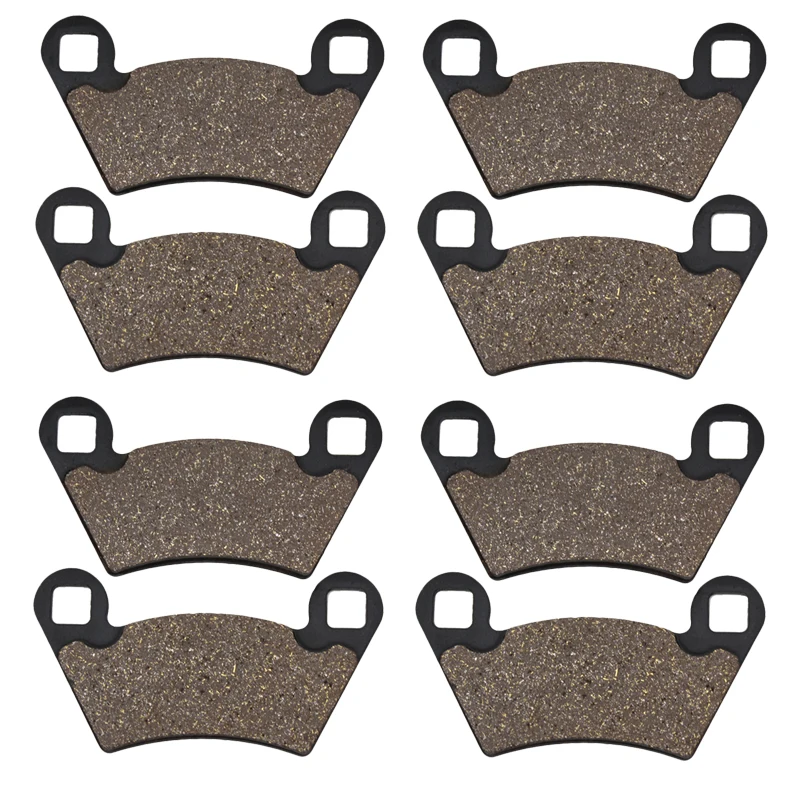 Motorcycle Front and Rear Brake Pads for POLARIS 700 Ranger 6x6 EFi 700 2006 2007 2008 2009