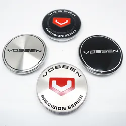 4pcs 68mm 62mm For VOSSEN Wheel Center Cap Hubs Car Styling Emblem Badge Logo Rims Cover 65mm Stickers Accessories