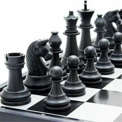 Travel Folding Magnetism Can Play Pocket Plastic Chess Magnetic Chess Set Mini Portable Folding Chess Board For Kid 32 Pieces