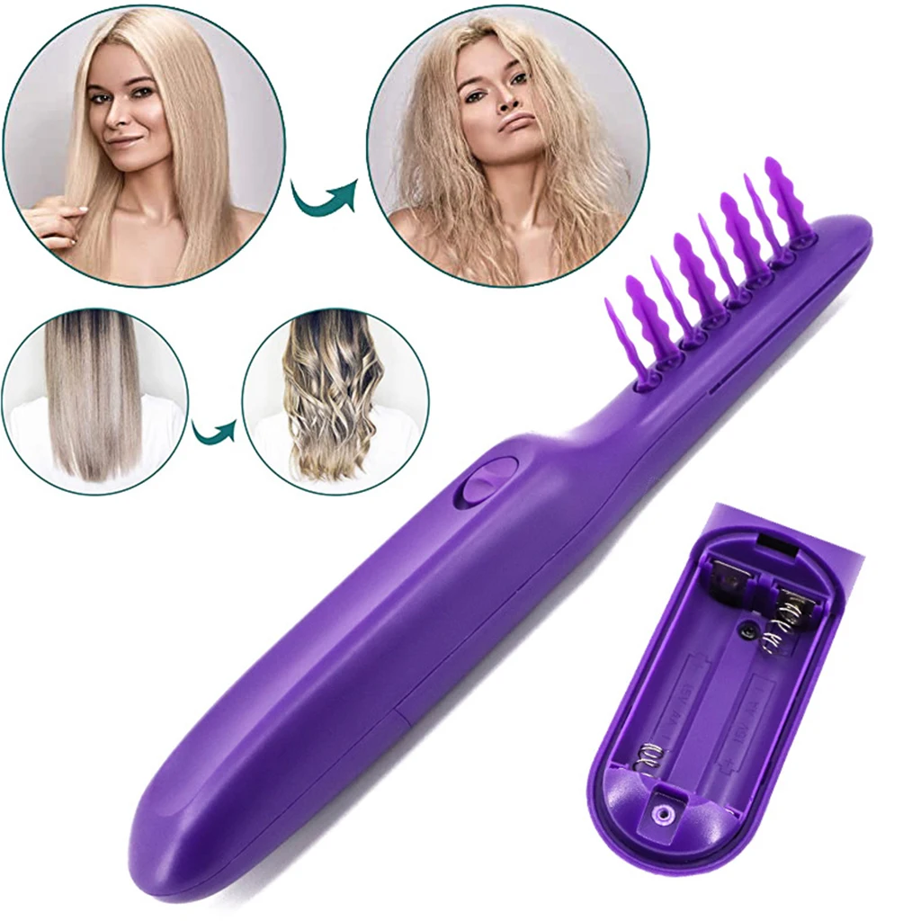 Electric Detangling Hair Brush Comb Smoothing Detangling Massage Comb Electric Solve Tangled Hair Brush Home Styling Products