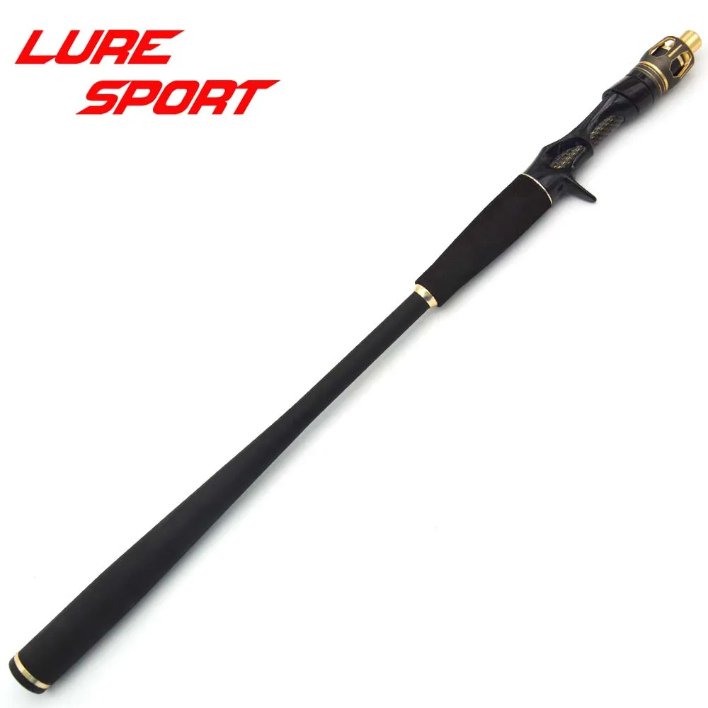LureSport 55cm Taper handle Cast Reel Seat Butt Set Butt Section Rod Building component Rod Repair DIY