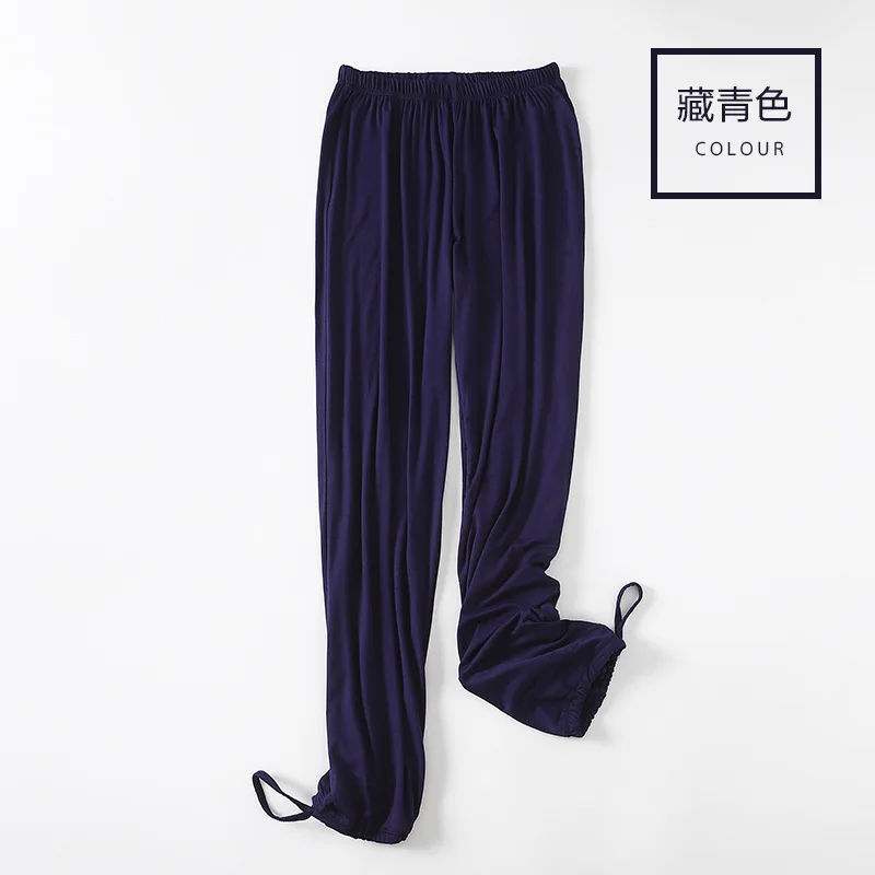 Pantalones de estar por casa para mujer, ropa de dormir holgada, cómoda, Modal, primavera y otoño