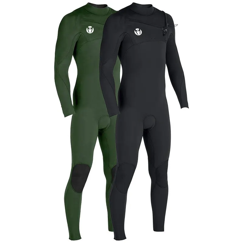 3MM Neoprene Men Front Zipper Scuba Diving SwimSuit Scuba Surf Triathlon Spearfishing Full Body Bathing Warm Snorkeling Wet Suit