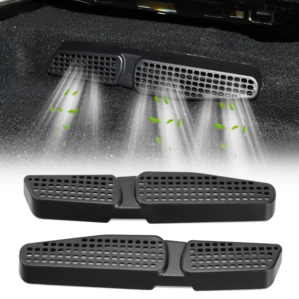 2pc Under Seat AC Air Duct Vent Outlet Protective Cover For VW Volkswagen Golf 7 MK7 7.5 Skoda Octavia Superb B8 SEAT Leon MK3 3