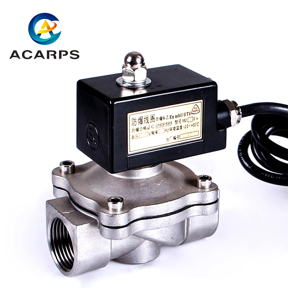 

1" 304 Stainless Steel Explosion Proof Solenoid Valve Used In a Harsh Environment