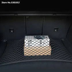 Car Trunk Rear Cargo Organizer Storage Mesh For Toyota RAV4 Highlander Alphard Prado 120 150 2018 2020 2021 Elastic Mesh Net