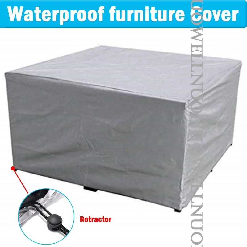 72Sizes Furniture Covers Sofa Table Chair Dust Proof Cover Anti-UV Oxford Fabric Waterproof Outdoor Garden Patio Furniture Cover