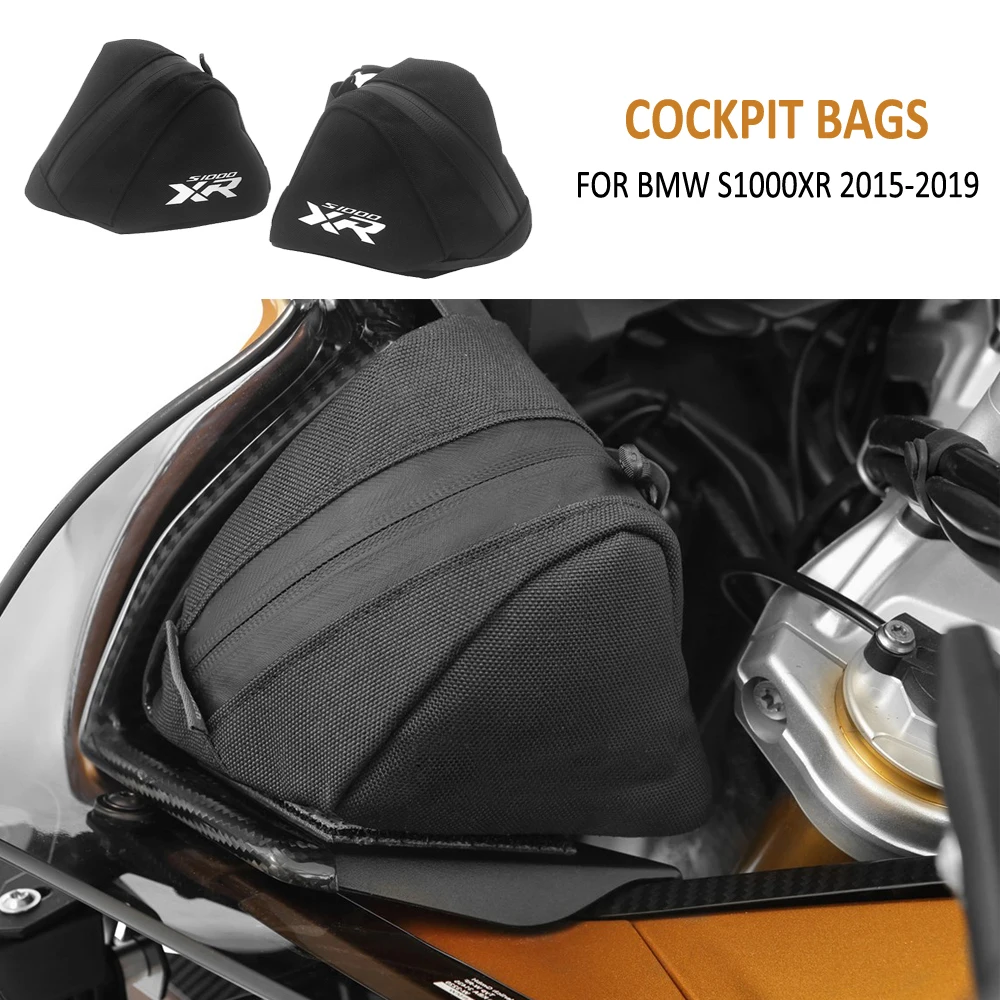 

For BMW S1000XR S 1000 XR 2015-2019 Motorcycles Storage Bag Waterproof Fairing Frame Bags Side Windshield Package Cockpit Bags