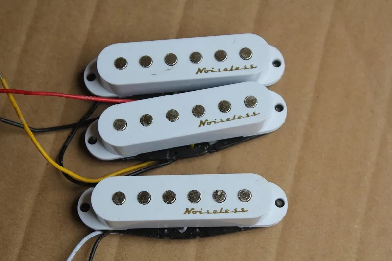 free shipping  top quality electric guitar pickups sss SINGLE COIL noiseless pickups