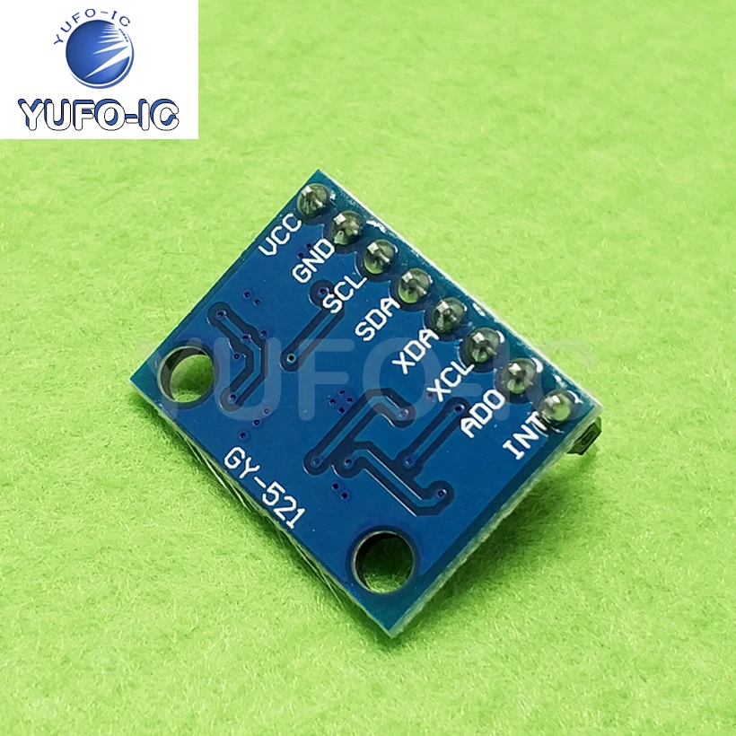 Free Ship 1PCS MPU-6050 Module Three-Axis Acceleration Gyro 6DOF Module GY-521 Welded Pin