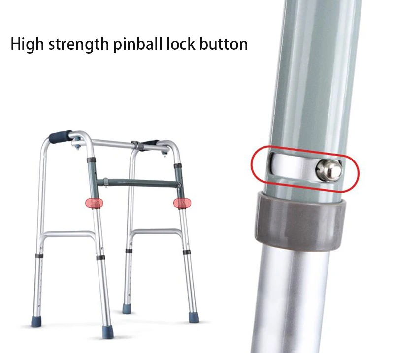 HANRIVER Disabled four-legged crutch old man walker armrest bracket elderly walking fracture walking AIDS