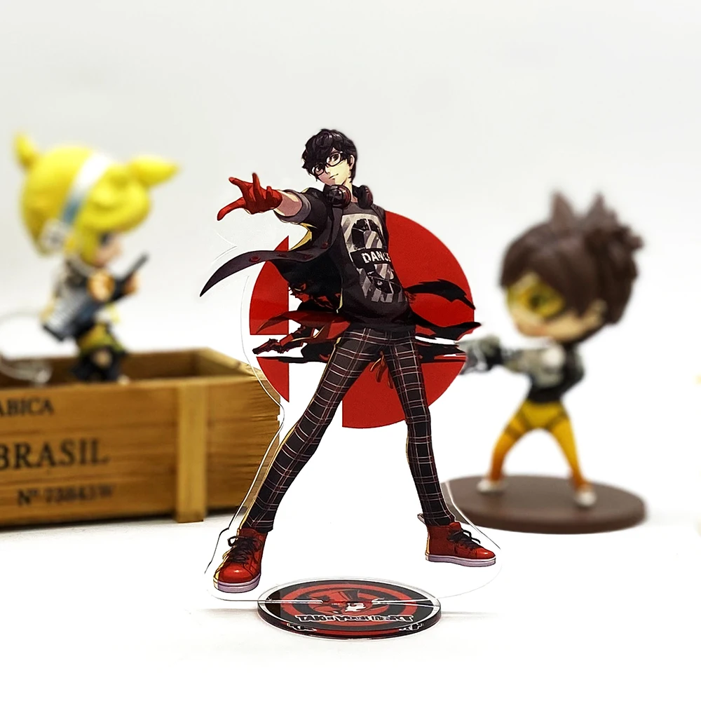 Persona5 P5 Hero Ryuji Anne Yusuke Haru Morgana  Japanese acrylic standee figurines desk decoration cake topper