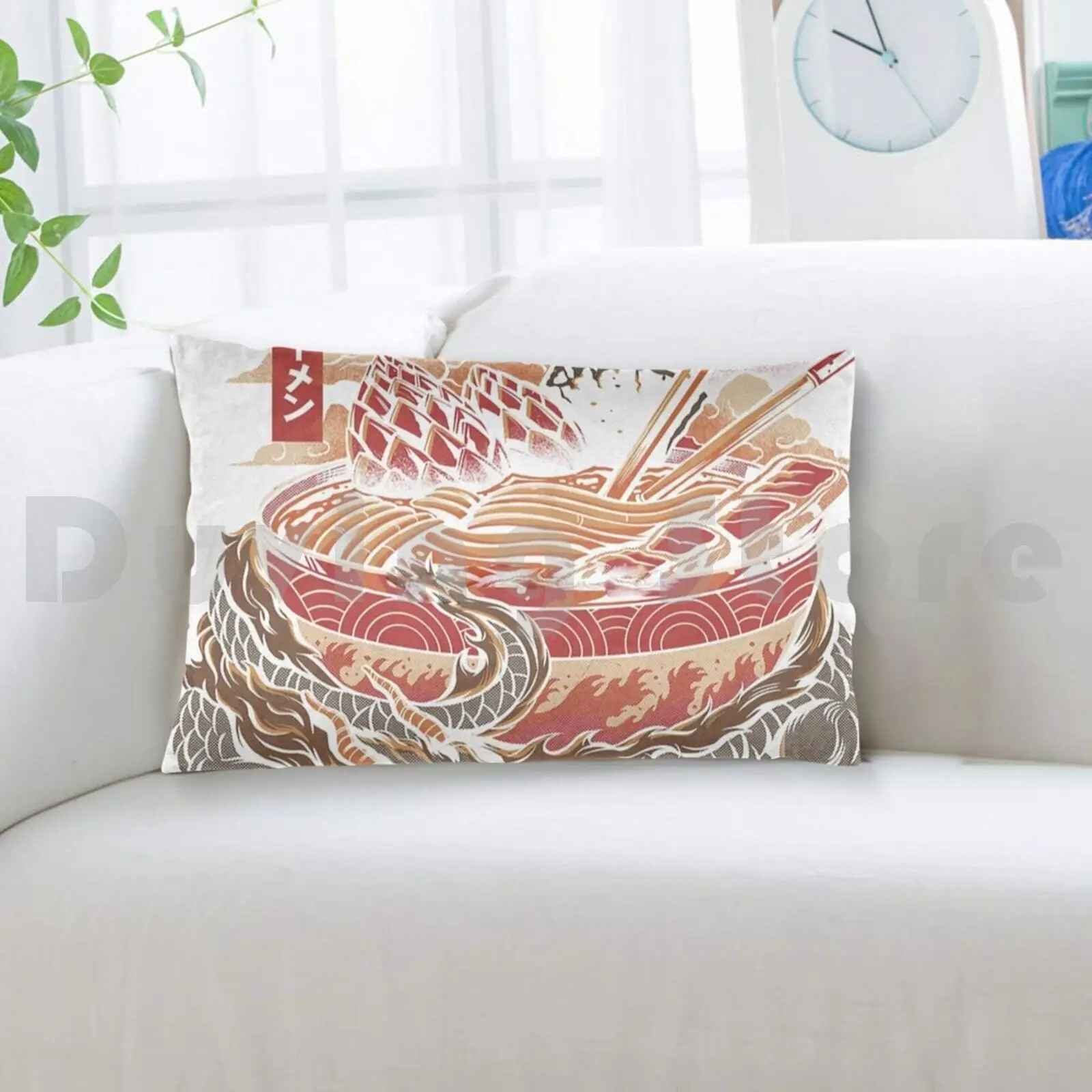 كيس وسادة بدون عنوان مطبوع 50x75 الآسيوية دريك الأحمر أسطورة الثعابين الأسطورية الحيوان التنين الطوطم دراغون هدية