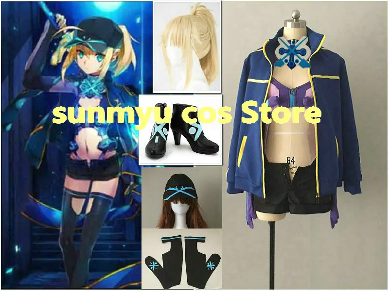 Fgo Fate Grand Order Mysterious Heroine X saber Cosplay Costume,Custom size,Halloween Performance,wholesale