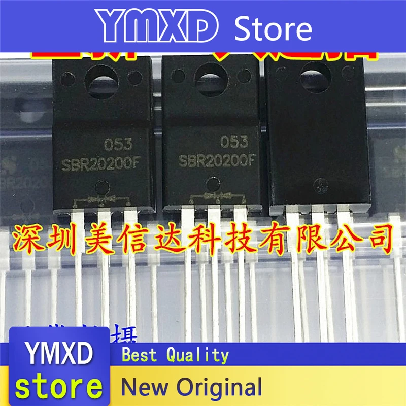 10pcs/lot New Original SBR20200F 20200 20A200V LCD Rectifier TO220F In Stock