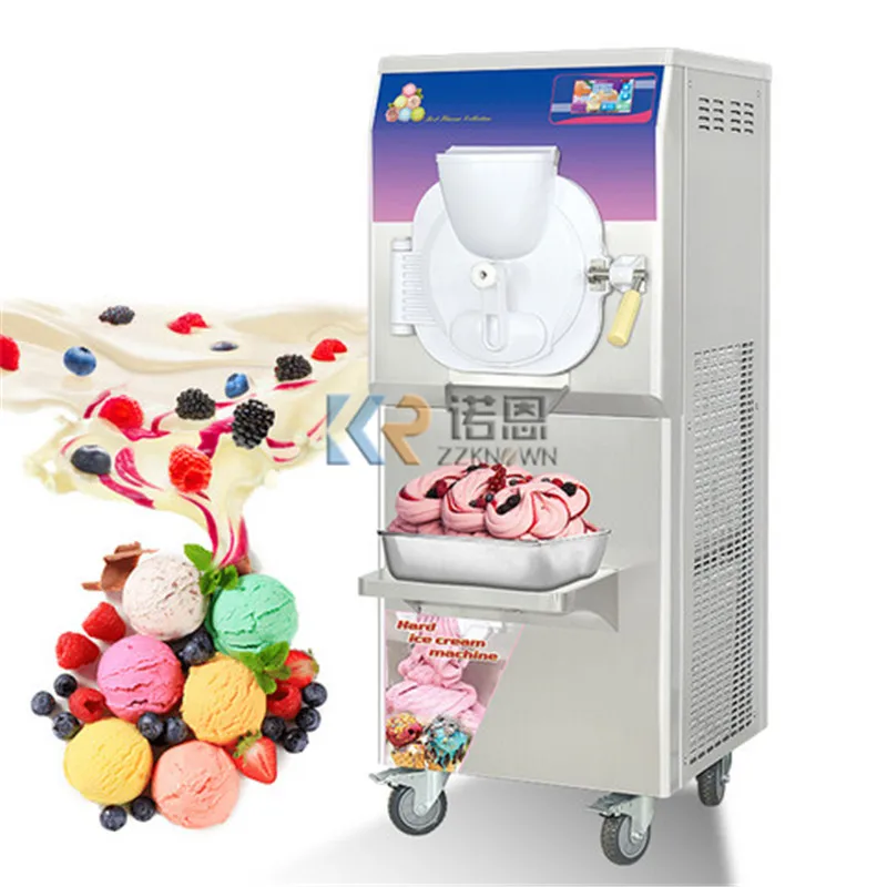 Commercial Hard Ice Cream Roll Making Machine for Sale Tasty Itlaly Gelato Ice Cream Making Machines