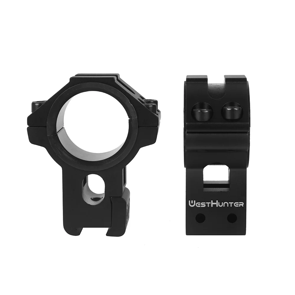 WESTHUNTER 11mm Dovetail / 20mm Picatinny Rail Mount 1inch/30mm Riflescope Ring Hunting Accessories Sight Mount for Shooting