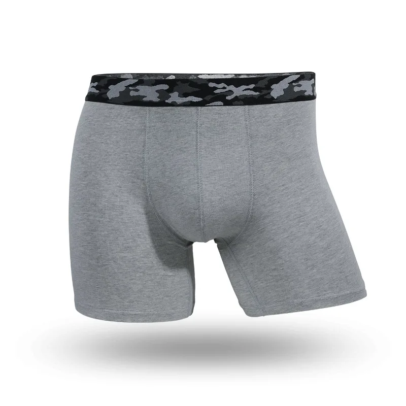 Men\'s Boxers Shorts Lycra Cotton Underwear Man Panties Breathable U Convex Pouch Underpants Cueca Calzoncillo Large Size XXL-6XL