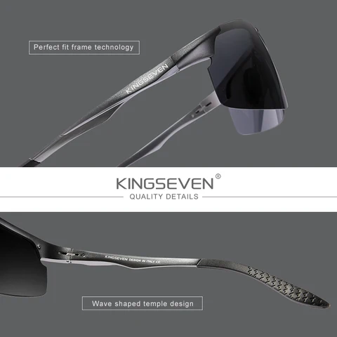 Солнцезащитные очки KINGSEVEN N9126 - стиль и защита от UV — изображение товара