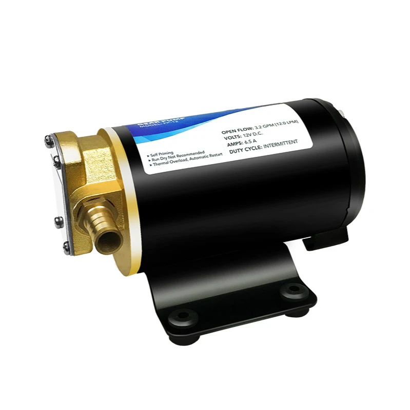 Pompa di trasferimento olio DC Waster con micro ingranaggi autoaspiranti 12V/24V