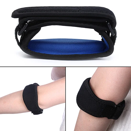 Lateral Pain Syndrome Epicondylitis Brace Basketball Badminton Tennis Golf Adjustable Elbow Support Golfer's Strap Elbow Pads