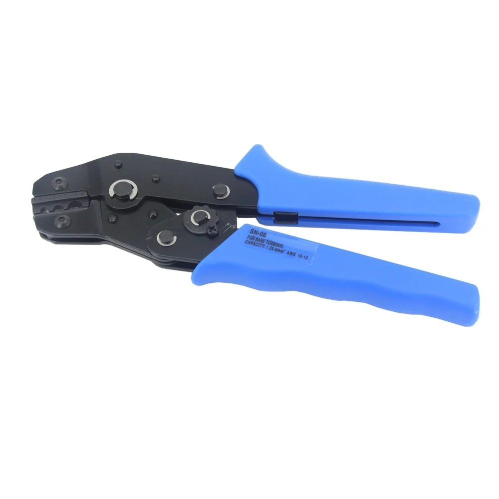 Hand Wire crimping pliers SN-06 Terminal clamp pliers 20-10AWG Wire cutting mould crimping tool crimping plier 0.5-6mm2