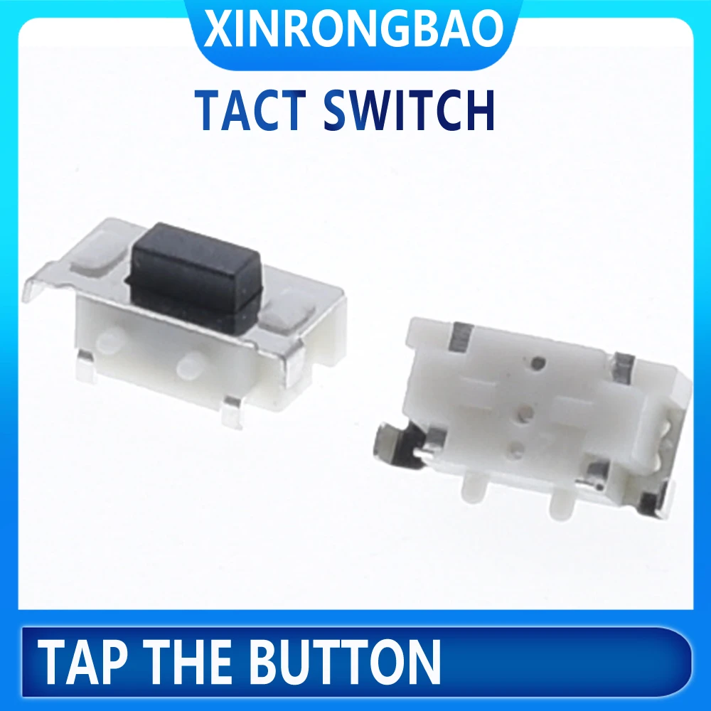 

TST3635 Tactile Switch 7*3.5*3.5MM SMD 2 Pin Tact Switch Push Button Micro Switches For MP3 MP4 Tablet PC Button Bluetooth white