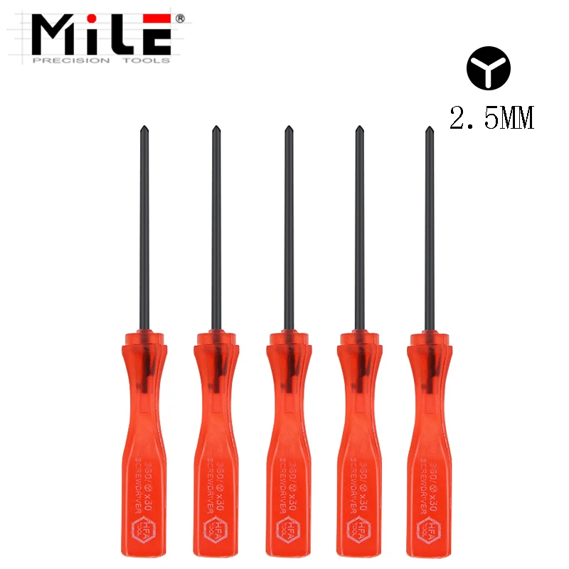 ميل ثلاثي الجناح مثلث مفك افتتاح إصلاح أدوات يدوية متعددة الوظائف أداة إصلاح ل نينتندو وي NDS DS لايت NDSL GBA SP #6